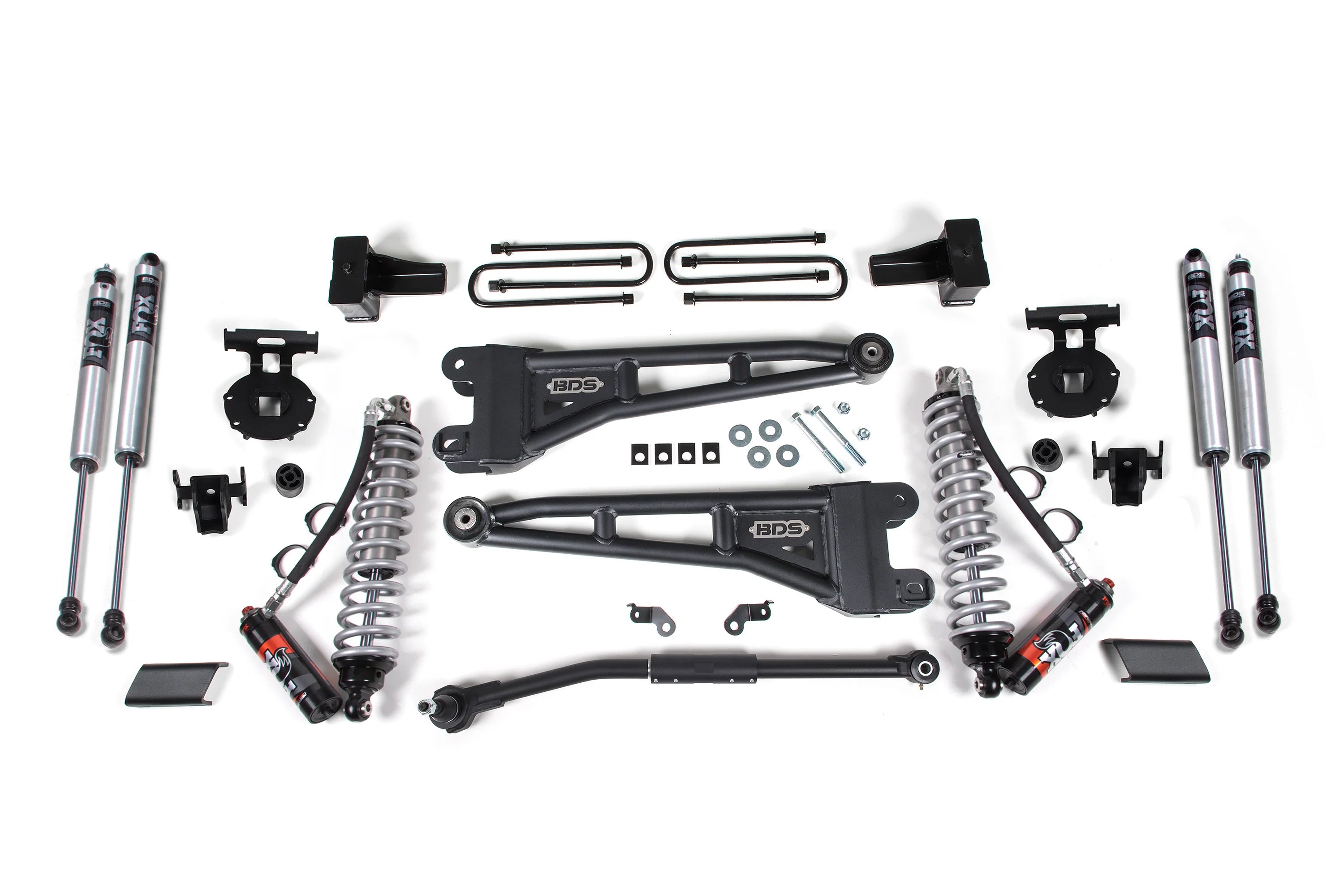 BDS - 2.5 Inch Lift Kit w/ Radius Arm | FOX 2.5 Performance Elite Coil-Over Conversion | Ford F250/F350 Super Duty (17-19) 4WD | Diesel - Legends Auto Parts