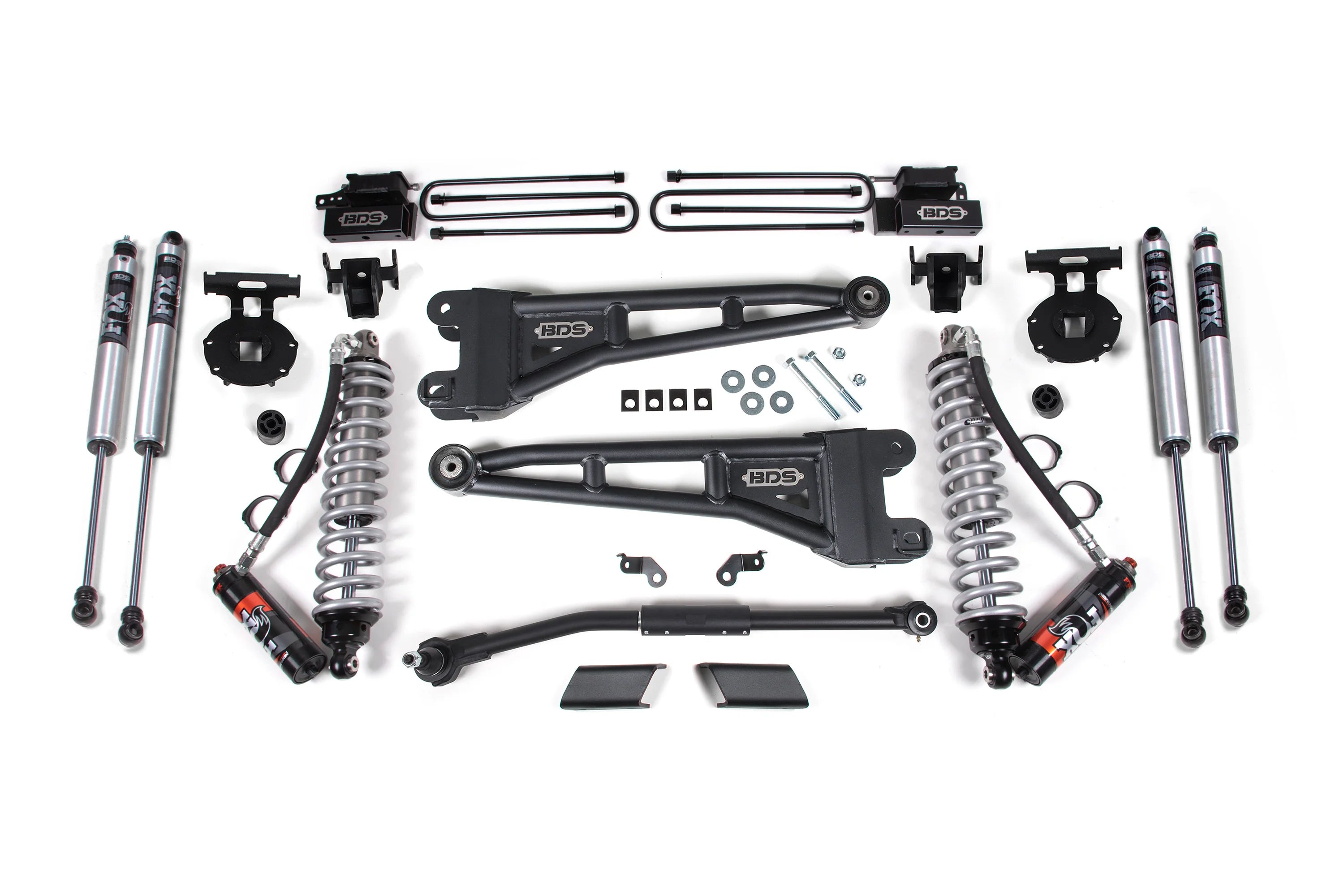 BDS - 2.5 Inch Lift Kit w/ Radius Arm | FOX 2.5 Performance Elite Coil-Over Conversion | Ford F450 Super Duty (20-22) 4WD - Legends Auto Parts