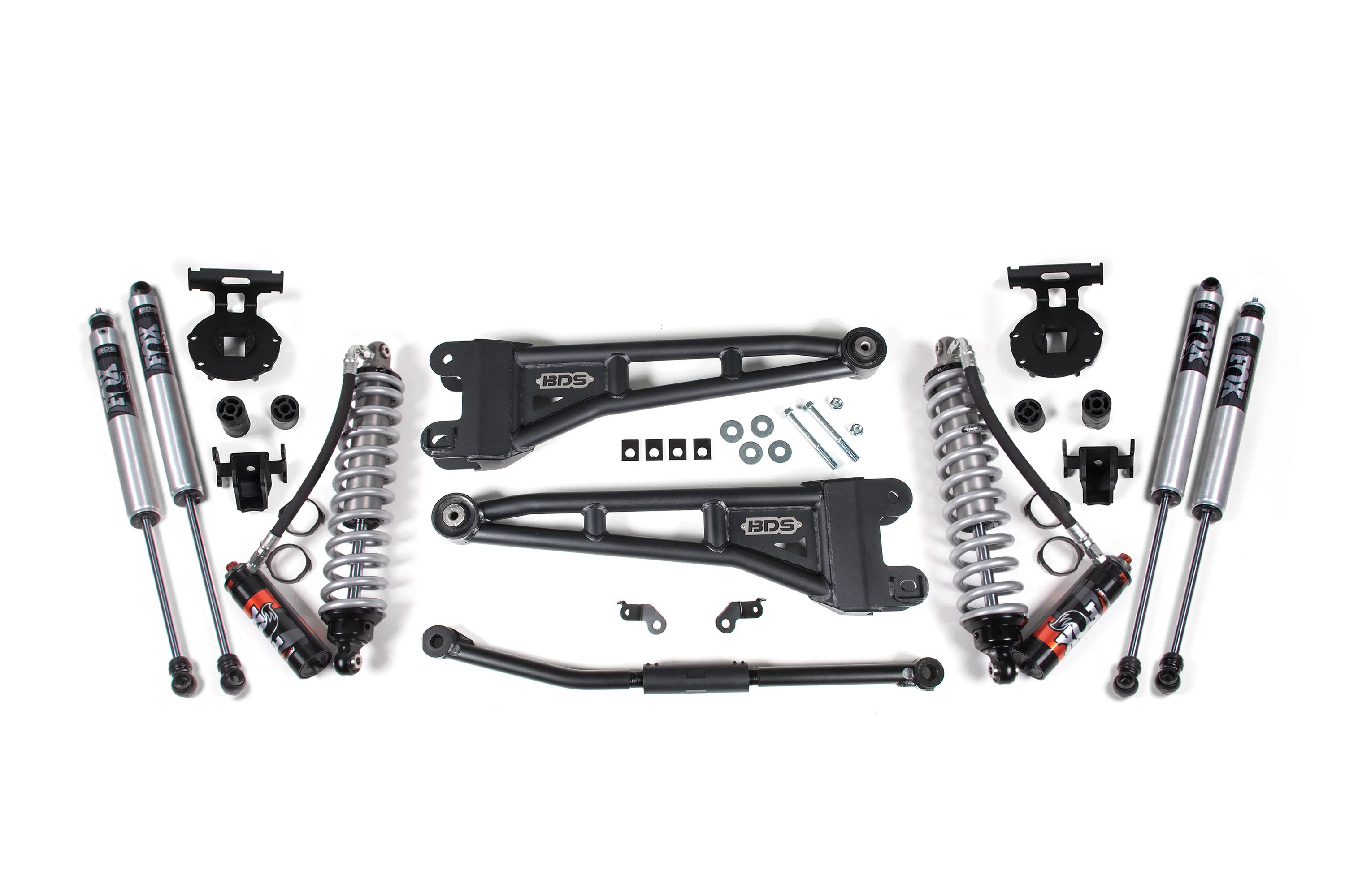 BDS - 2.5 Inch Lift Kit w/ Radius Arm | FOX 2.5 Performance Elite Coil-Over Conversion | Ford F250/F350 Super Duty (11-16) 4WD | Diesel - Legends Auto Parts
