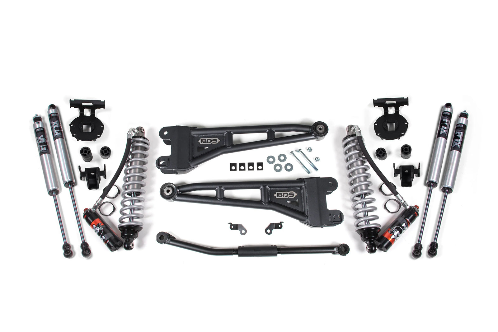 BDS - 2.5 Inch Lift Kit w/ Radius Arm | FOX 2.5 Performance Elite Coil-Over Conversion | Ford F250/F350 Super Duty (11-16) 4WD | Diesel - Legends Auto Parts