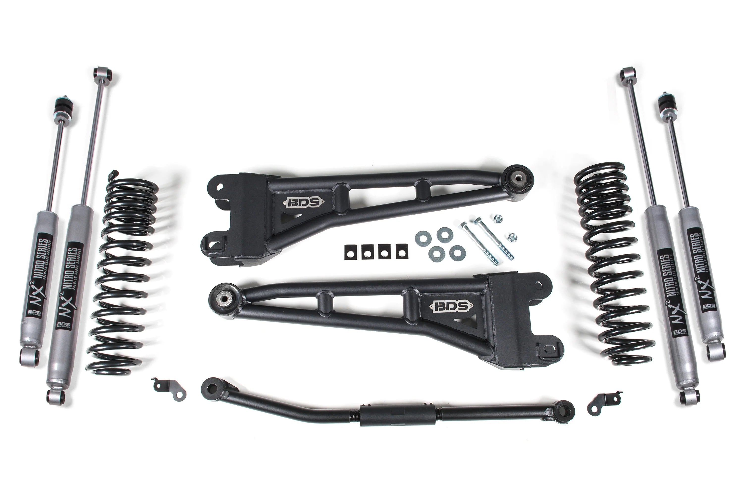 BDS - 2.5 Inch Lift Kit w/ Radius Arm | Ford F250/F350 Super Duty (11-16) 4WD | Diesel - Legends Auto Parts