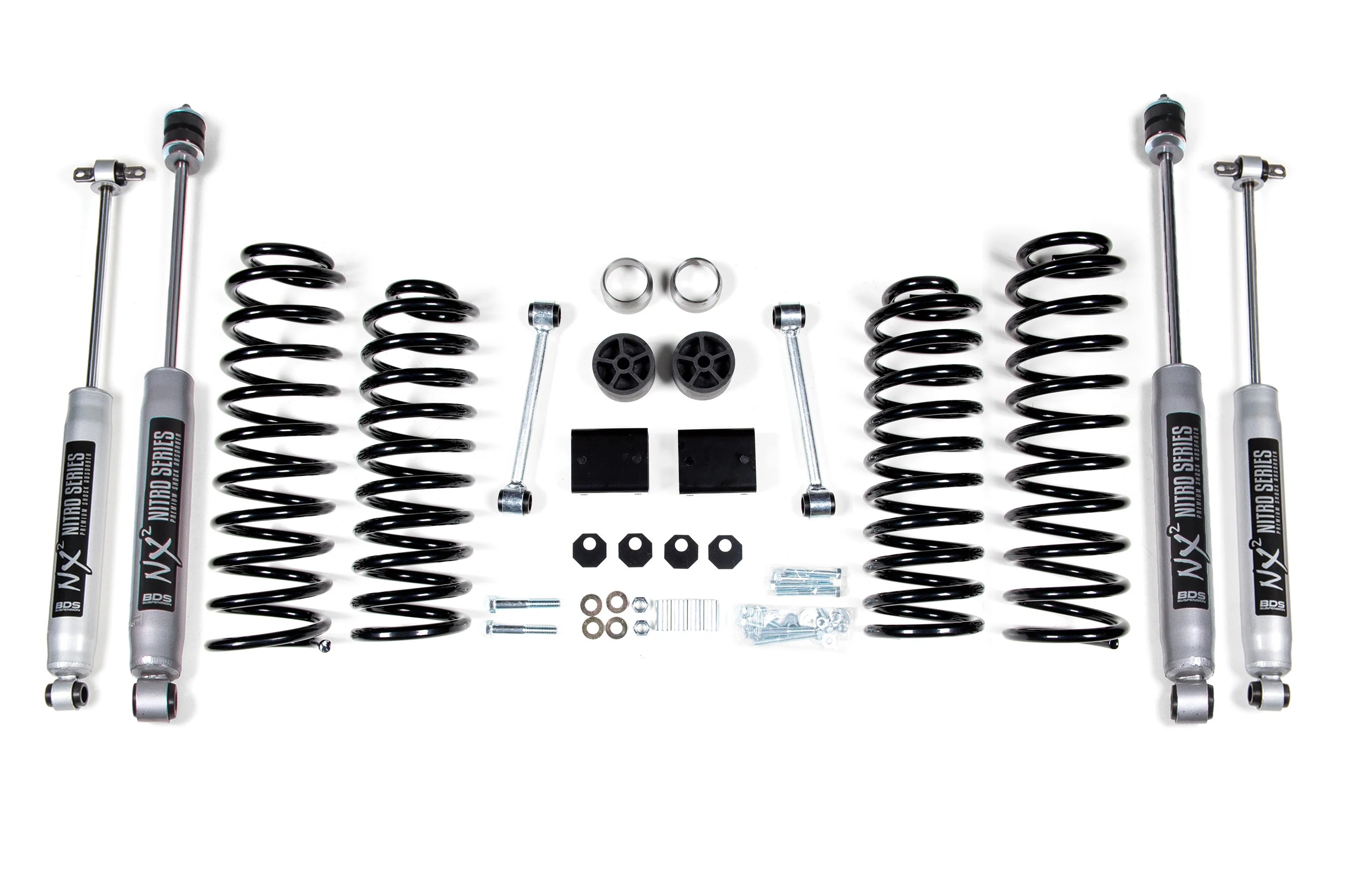 BDS - 2 Inch Lift Kit | Coil Spring | Jeep Wrangler JK (12-18) 4-Door - Legends Auto Parts