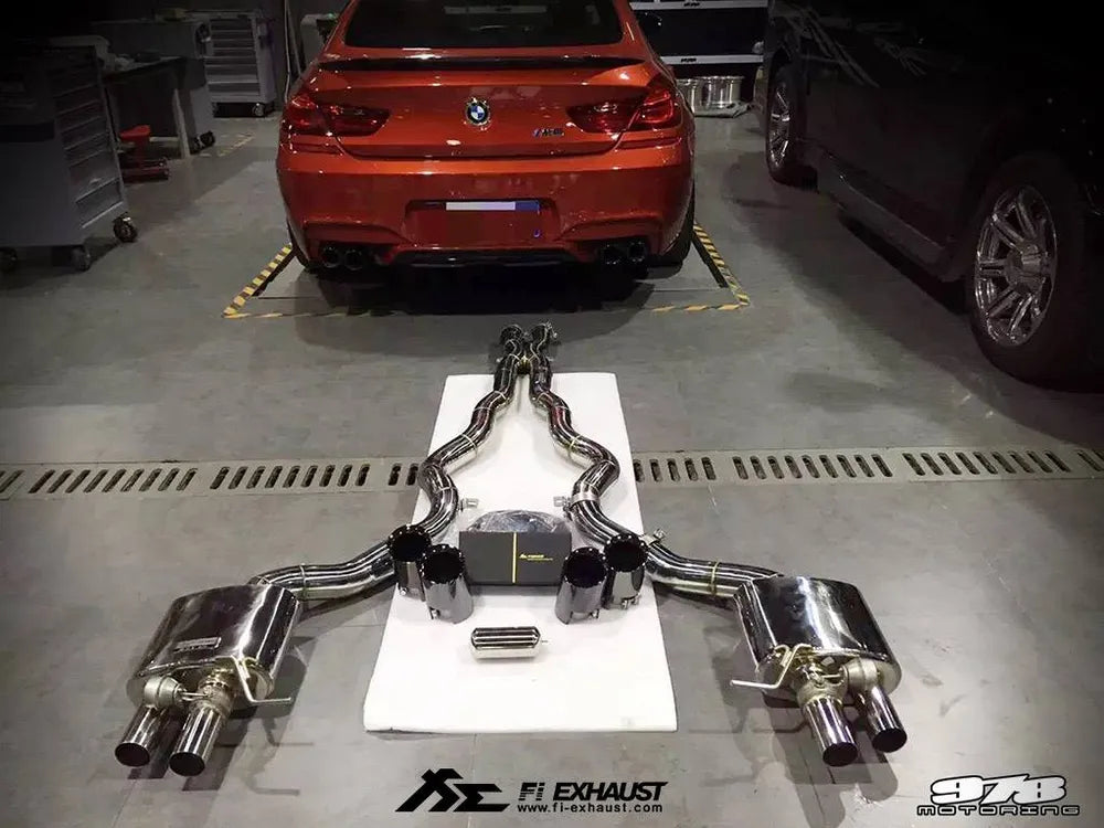 Bmw f06 m6 4.4tt s63b 44tu 2011 2018 valvetronic catback exhaust