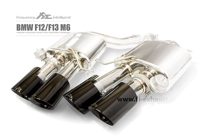 Bmw f12 f13 m6 4.4tt s63b 44tu 2011 2018 valvetronic catback exhaust