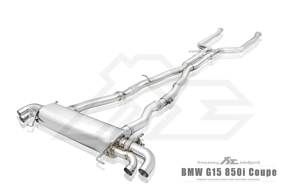 Bmw g14 g15 m850i 4.4tt n63 2019 valvetronic catback exhaust