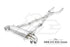 Bmw g14 g15 m850i 4.4tt n63 2019 valvetronic catback exhaust