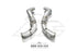 Bmw g30 m550i 4.4tt n63 2017 2023 sport 200 cell downpipe