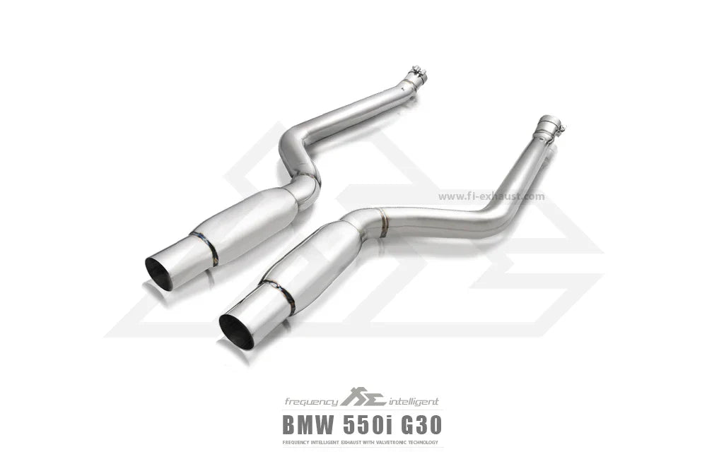 Bmw g30 m550i 4.4tt n63 2017 2023 valvetronic catback exhaust d