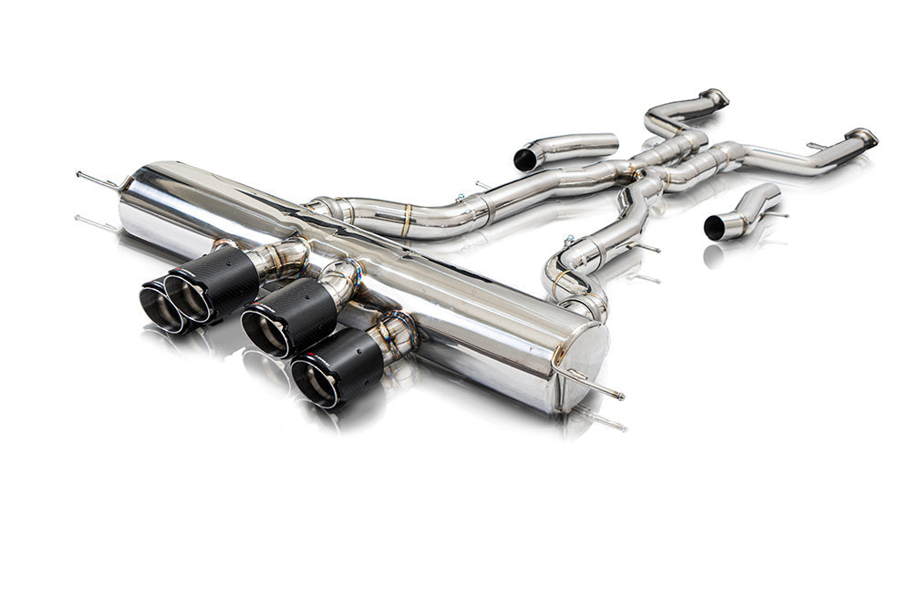 BMW G87 M2 | M-Performance Diffuser |  Single Mid Pipe Valvetronic Catback