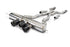 BMW G87 M2 | M-Performance Diffuser |  Single Mid Pipe Valvetronic Catback