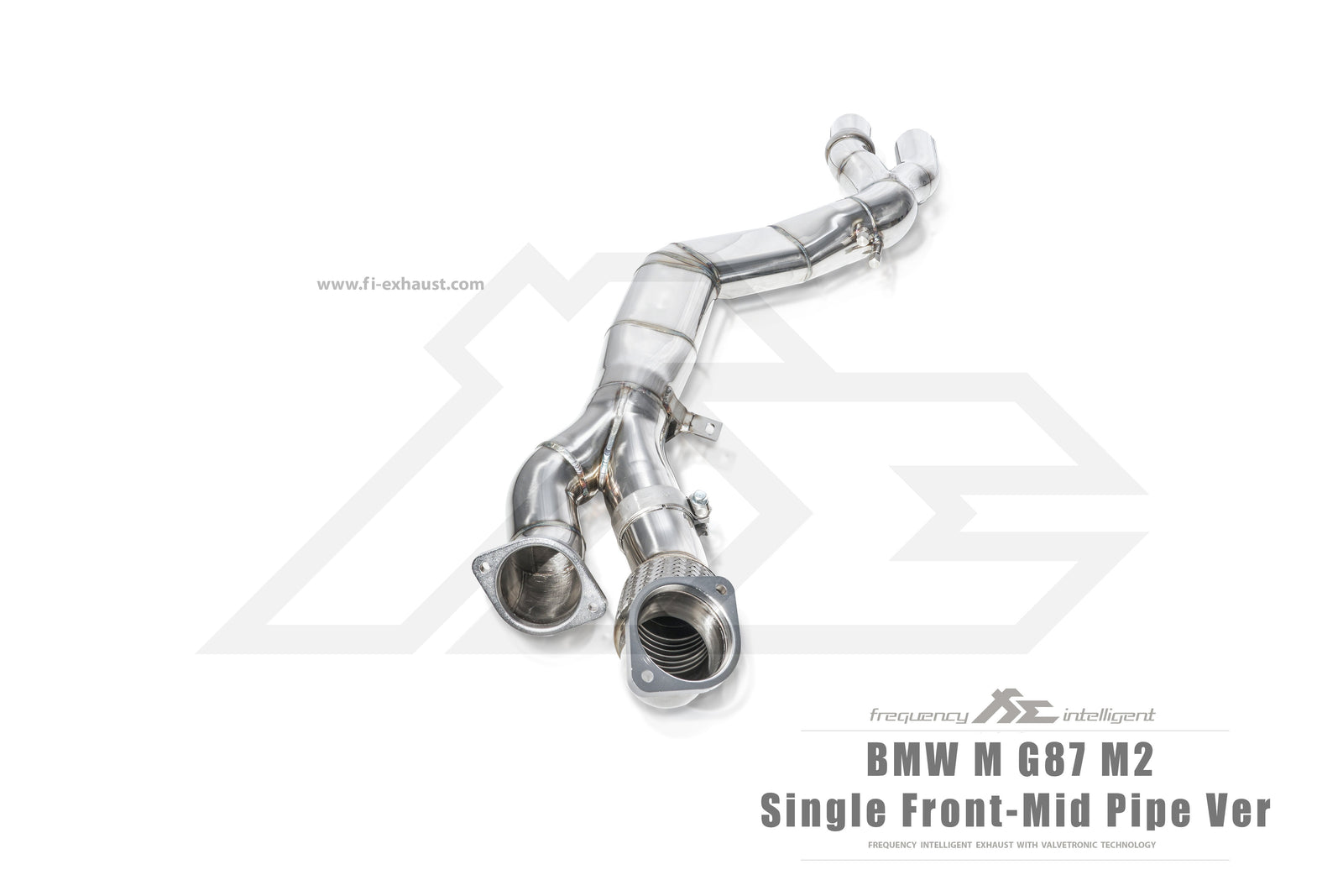 BMW G87 M2 | M-Performance Diffuser |  Single Mid Pipe Valvetronic Catback