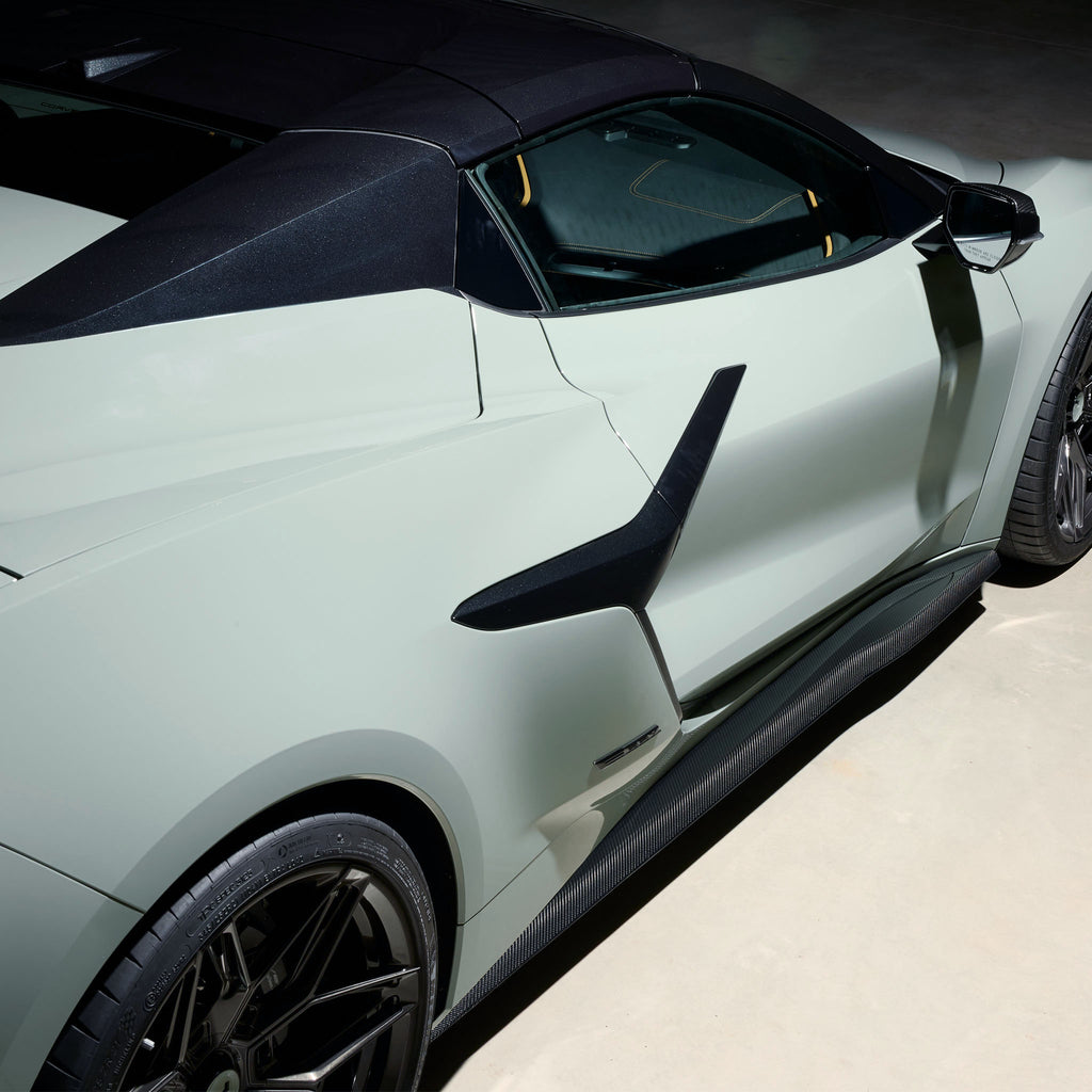 RSC C8 | Z06 | E-Ray "GTZ" Side Skirts | Carbon Fiber - Legends Auto Parts