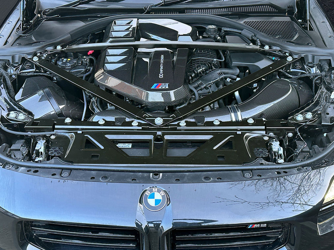 2021 - 2025 BMW G80 M3 G82 M4 S58 Infinity Design Carbon Intake System - Legends Auto Parts