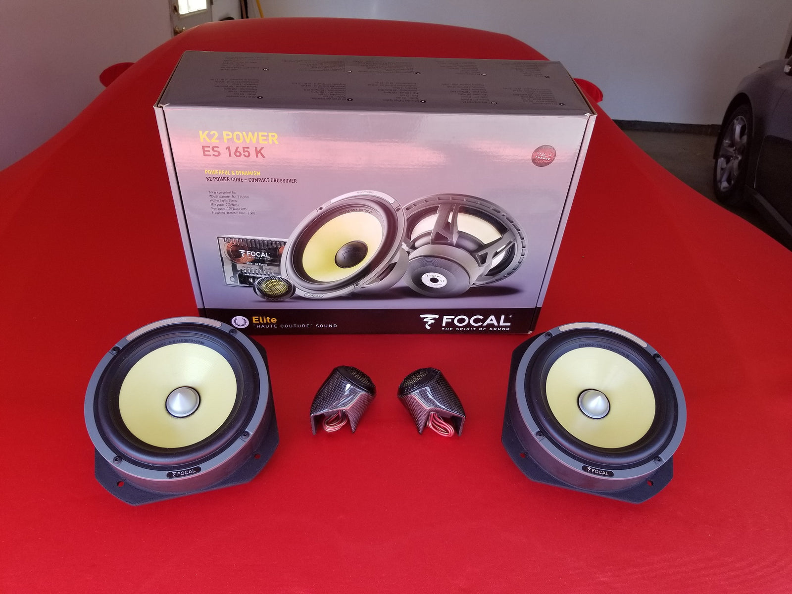 Scuderia Audio - 458 Premium Carbon Fiber Component Speakers Upgrade