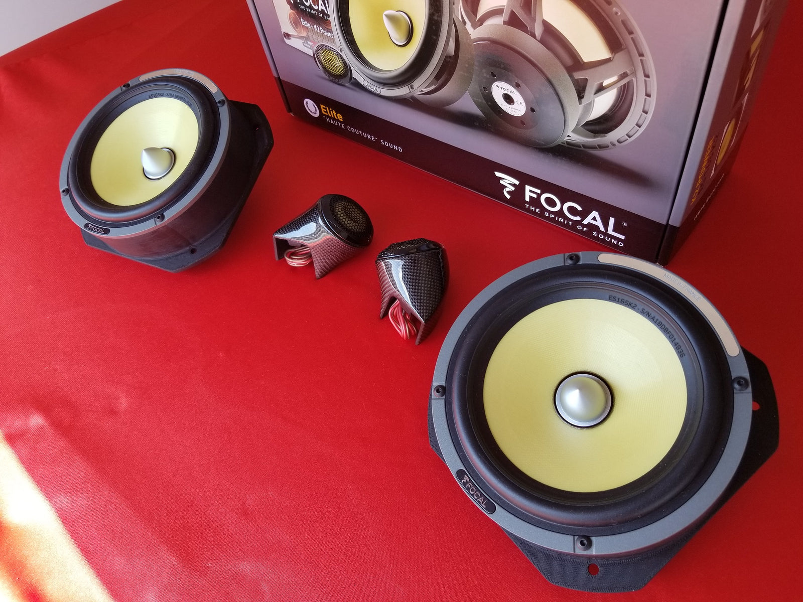 Scuderia Audio - 458 Premium Carbon Fiber Component Speakers Upgrade