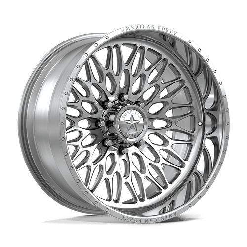 24x12 American Force CKH46 Flare - 8x6.5 Lug Pattern - Polished (Set of 4)