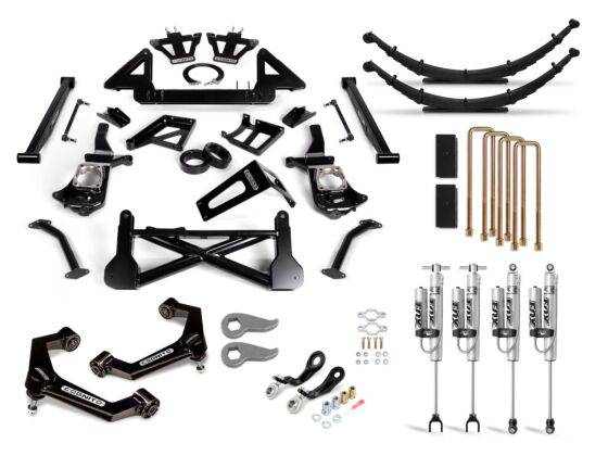 2020-2024 GMC/Chevrolet 2500/3500 Cognito 12-Inch Performance Lift Kit with Fox 2.0 PSRR Shocks