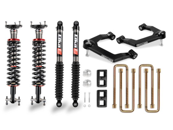 2019-2023 GMC/Chevrolet 1500 Cognito 3-Inch Performance Leveling Lift Kit With Elka 2.0 IFP Shocks