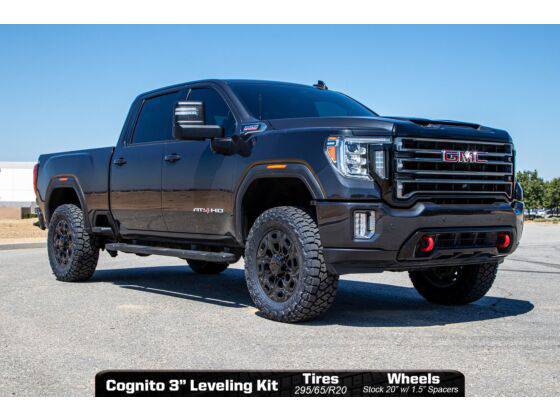 2020-2024 GMC/Chevrolet 2500/3500 Cognito 3-Inch Elite Leveling Kit with Elka 2.5 Reservoir shocks