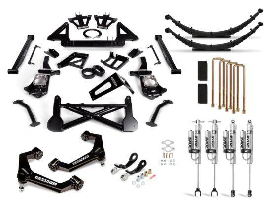 2020-2024 GMC/Chevrolet 2500/3500 Cognito 10-Inch Performance Lift Kit with Fox PSRR 2.0 Shocks