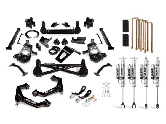 2020-2024 GMC/Chevrolet 2500/3500 Cognito 7-Inch Performance Lift Kit with Fox PSRR 2.0 Shocks