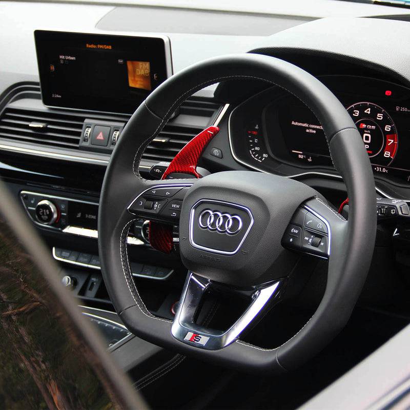 DSG Audi Carbon Fiber Paddle Shifters (V4)