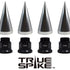 TrueSpike DUALLY SEMI TRUCK STEEL LUG NUTS WITH BILLET ALUMINUM 33MM SPIKE CAP (40PC SET) - Legends Auto Parts