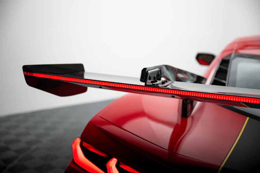 Maxton Design - Carbon Spoiler + Led Chevrolet Corvette C8 - Legends Auto Parts