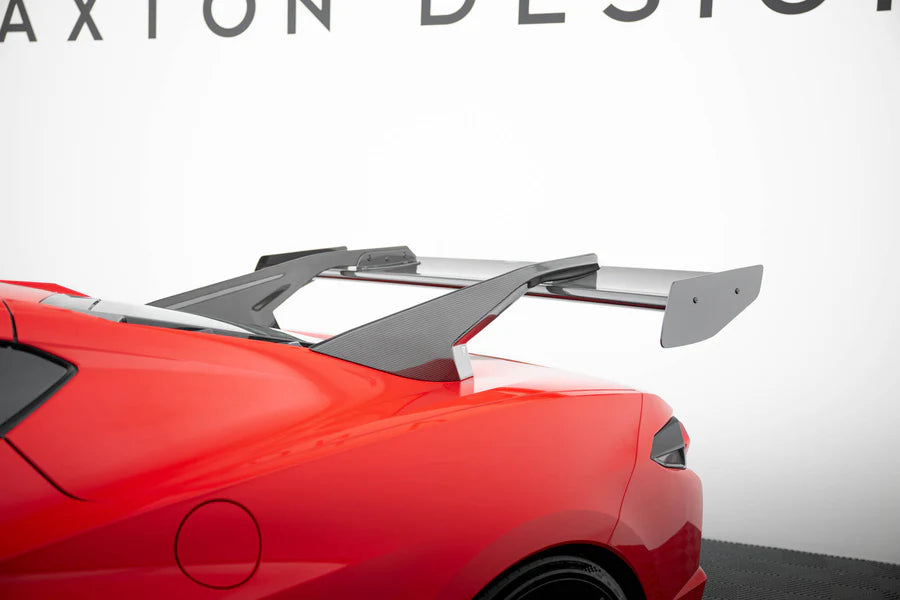 Maxton Design - Carbon Spoiler + Led Chevrolet Corvette C8 - Legends Auto Parts