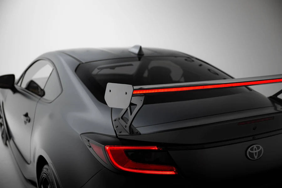 Maxton Design - Carbon Spoiler With External Brackets Uprights + Led Toyota GR86