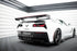 Maxton Design - Carbon Spoiler With Internal Brackets Uprights + Led Chevrolet Corvette Stingray / Grand Sport C7 - Legends Auto Parts
