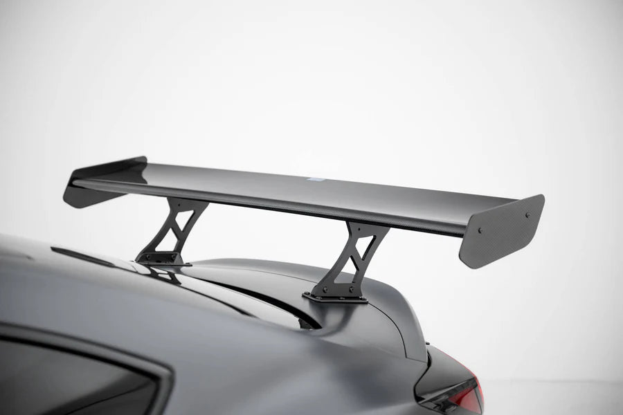 Maxton Design - Carbon Spoiler With Internal Brackets Uprights + LED Toyota GR86