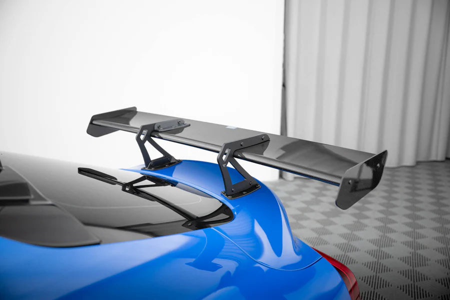 Maxton Design - Carbon Spoiler With Upper Swan Mounting + Led Toyota Supra MK5