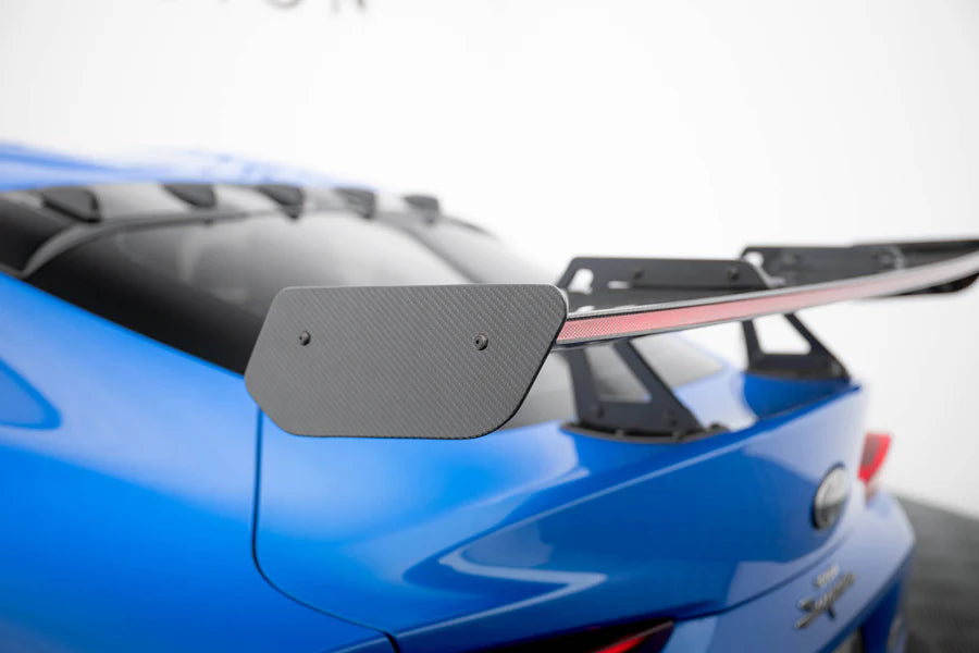 Maxton Design - Carbon Spoiler With Upper Swan Mounting + Led Toyota Supra MK5