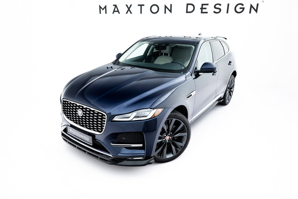 Maxton Design - Set of Splitters Jaguar F-Pace R-Sport Mk1 Facelift - Legends Auto Parts