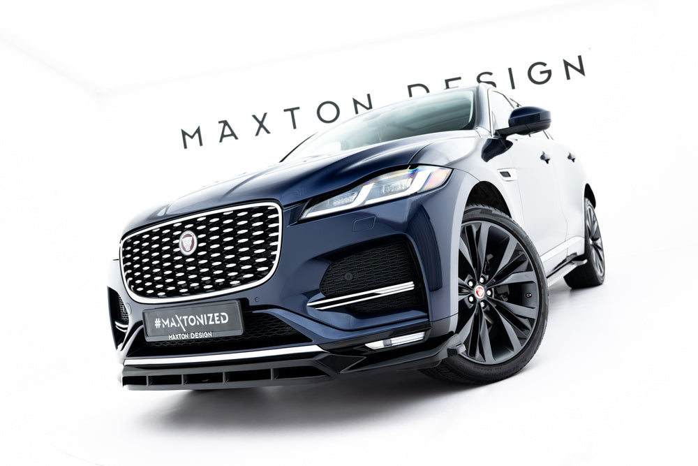 Maxton Design - Set of Splitters Jaguar F-Pace R-Sport Mk1 Facelift - Legends Auto Parts