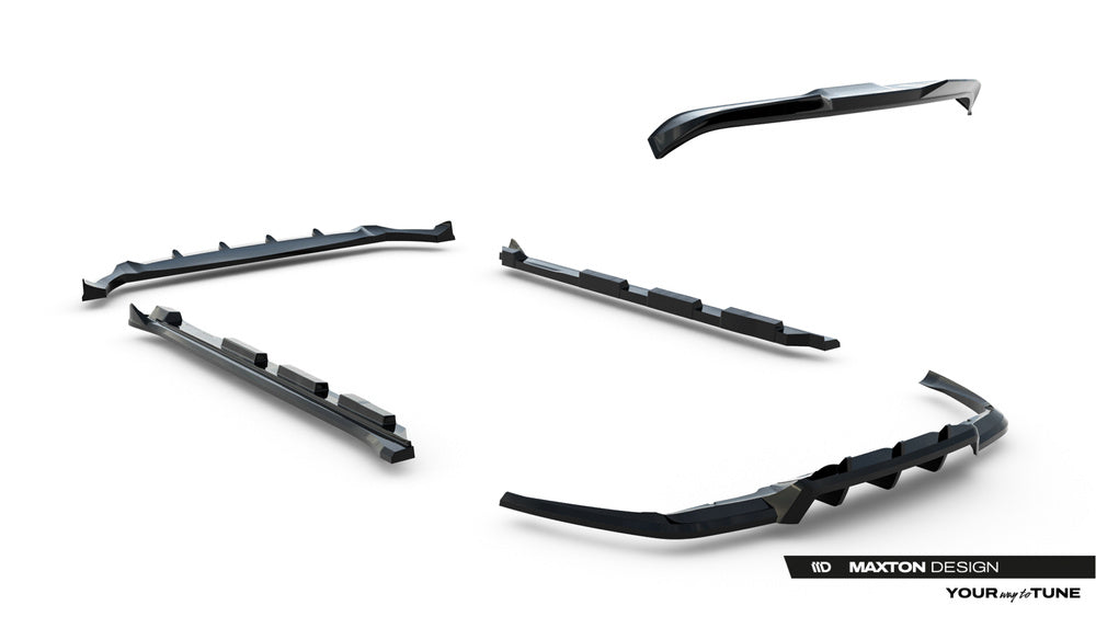 Maxton Design - Set of Splitters Land Rover Range Rover Velar R-Dynamic Mk1 - Legends Auto Parts