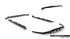 Maxton Design - Set of Splitters Land Rover Range Rover Velar R-Dynamic Mk1 - Legends Auto Parts