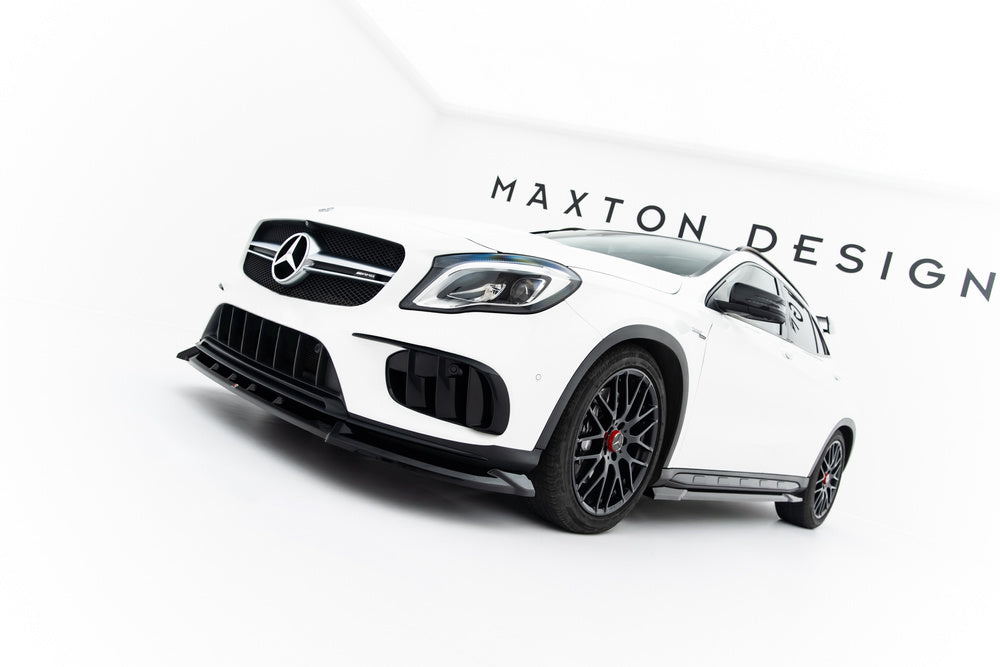 Maxton Design - Set of Splitters Mercedes-Benz GLA 45 AMG X156 Facelift - Legends Auto Parts