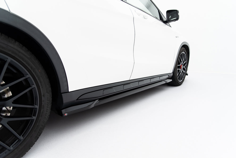 Maxton Design - Set of Splitters Mercedes-Benz GLA 45 AMG X156 Facelift - Legends Auto Parts