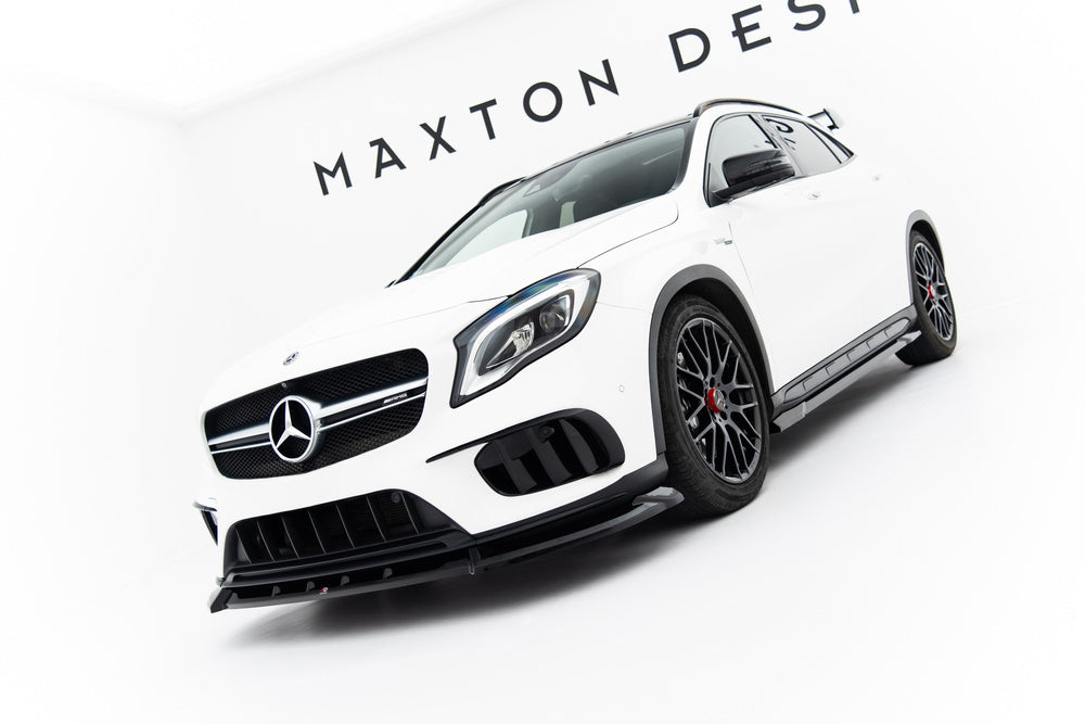 Maxton Design - Set of Splitters Mercedes-Benz GLA 45 AMG X156 Facelift - Legends Auto Parts