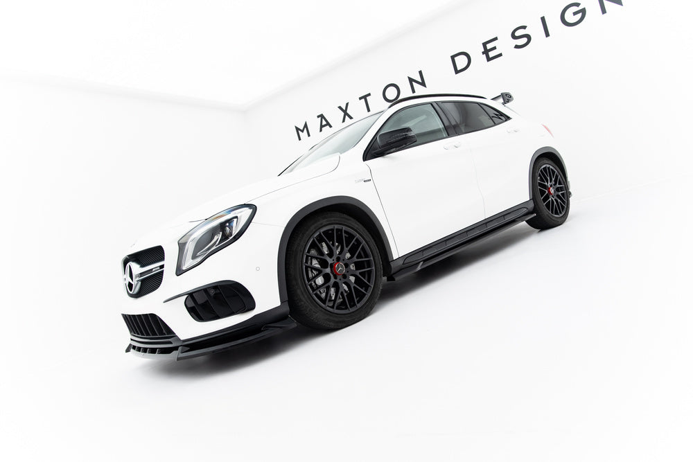 Maxton Design - Set of Splitters Mercedes-Benz GLA 45 AMG X156 Facelift - Legends Auto Parts