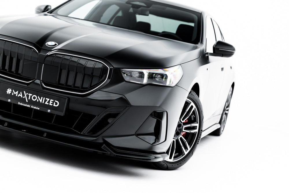 Maxton Design - Set of Splitters V.1 BMW 5 M-Pack G60 - Legends Auto Parts