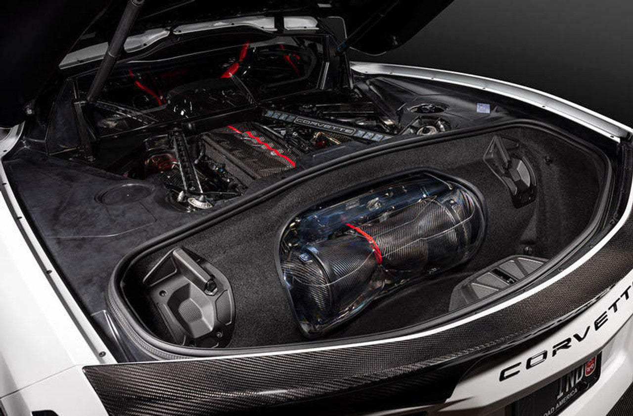 Fabspeed - Chevrolet Corvette C8 Stingray and E-Ray Coupe / HTC Carbon Intake System (2020+) - Legends Auto Parts