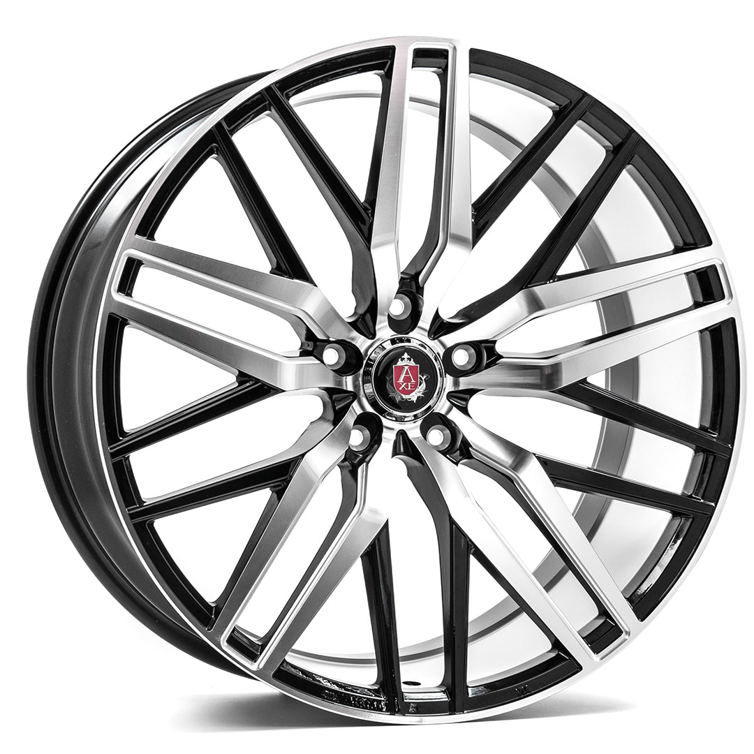 EX30 Black And Polished Face - Axe Wheels