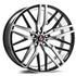EX30 Black And Polished Face - Axe Wheels