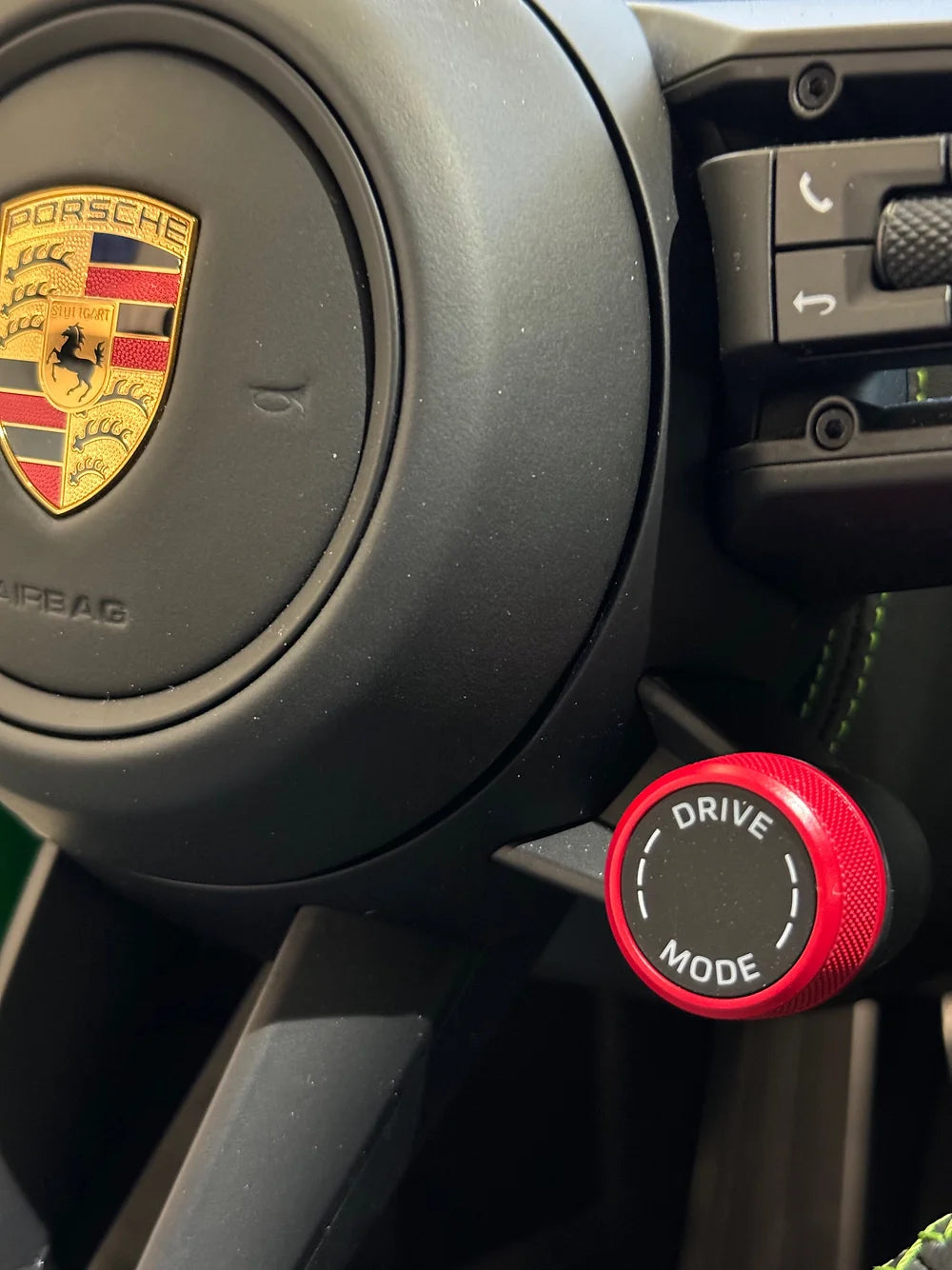 Porsche 992 Steering Wheel Mode Selector Ring - CUSTOM COLOR