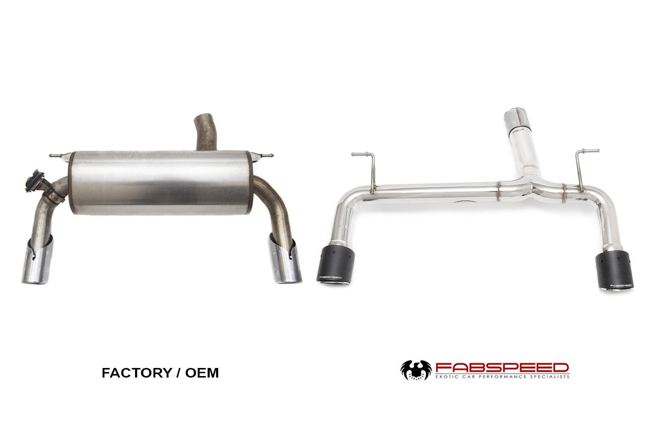 Fabspeed - BMW 335i & 435i (F30/F32) Muffler Bypass Exhaust System - Legends Auto Parts
