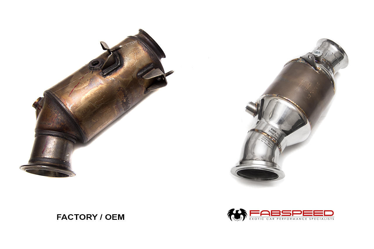Fabspeed - BMW 335i & 435i (F30/F32) Sport Cat Downpipe - Legends Auto Parts