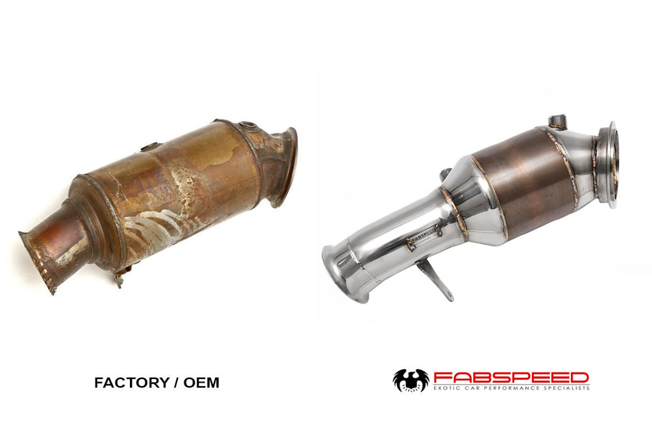 Fabspeed - BMW 335i & 435i (F30/F32) Sport Cat Downpipe - Legends Auto Parts